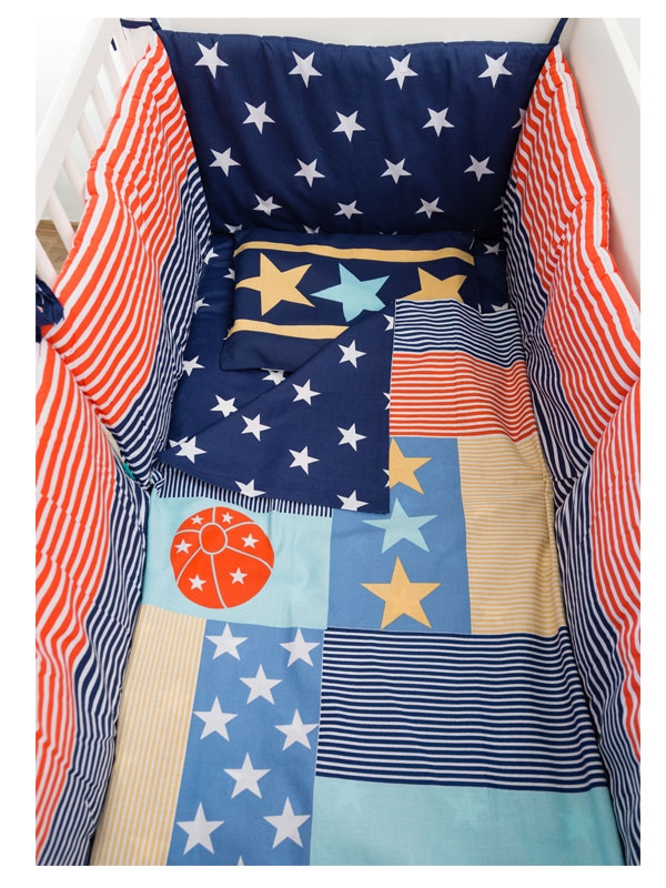 Lenjerie Pat Imprimeu Stele (5pcs) UBS5-STR UBS5-STR