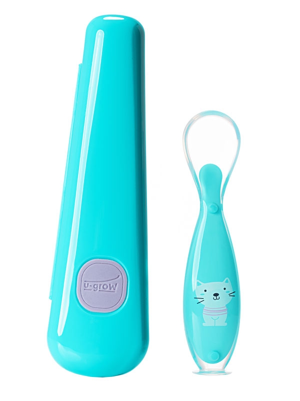 Lingurita din silicon cu suport U7510-SPN